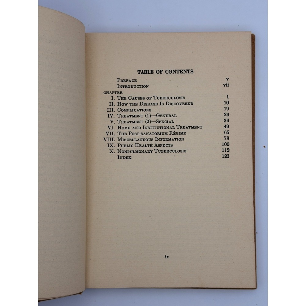 1946 A Guide for the Tuberculous Patient Erwin Sweany Vintage Medical Book - Picture 7 of 12